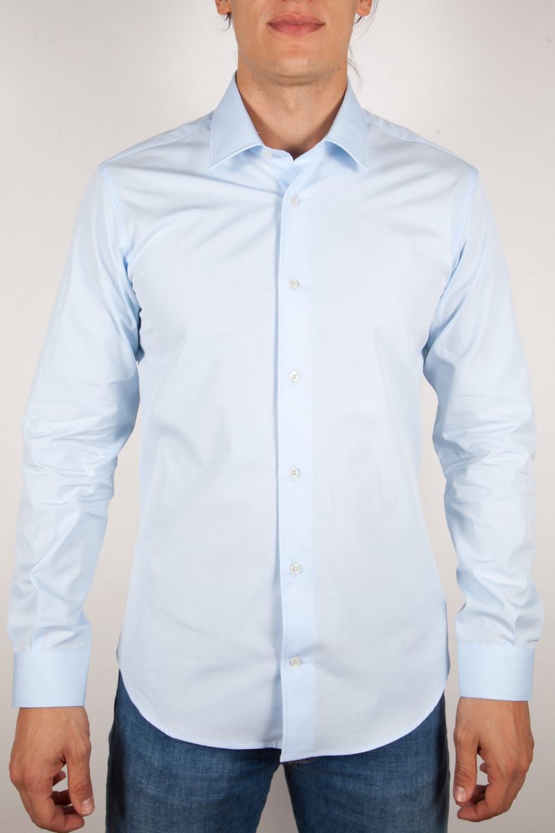 Fashion shirt, italian collar