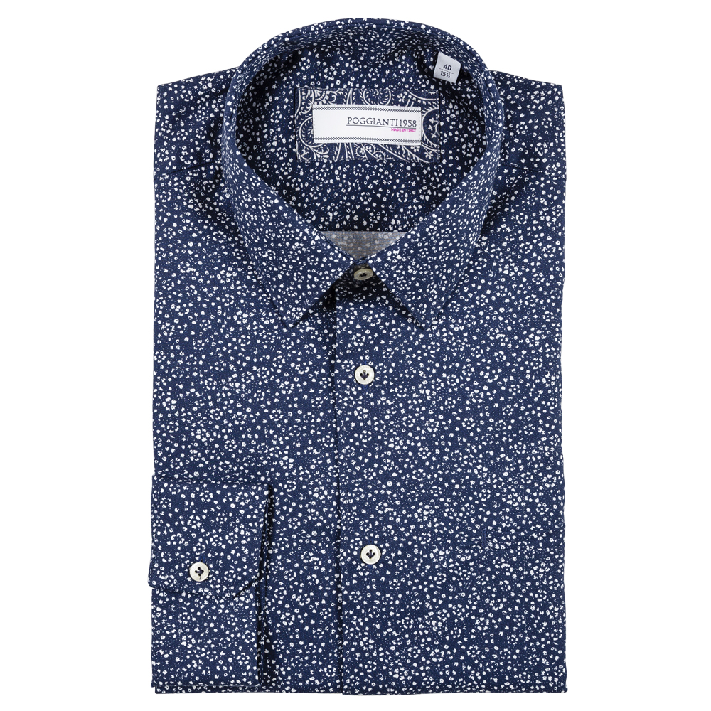 Fantasy Shirt. Solid Collar. - Poggianti camicie