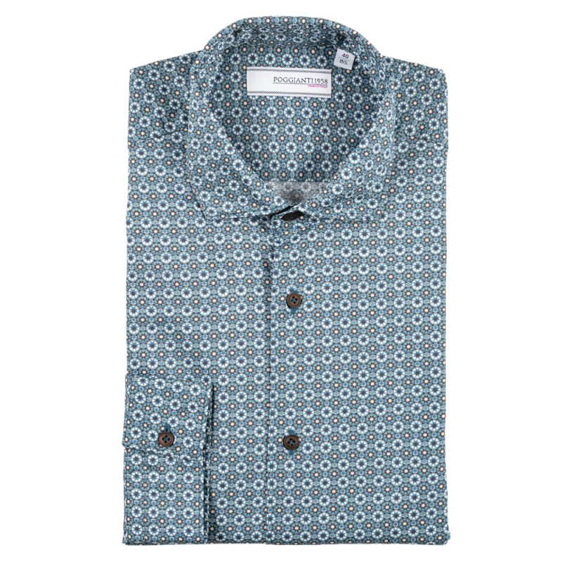 Fantasy Shirt. Solid Collar