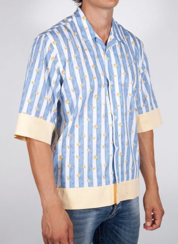 Fashion and sky-blue shirt, soft collar (Copia) (Copia) (Copia) (Copia)