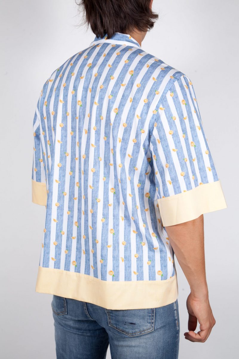 Fashion and sky-blue shirt, soft collar (Copia) (Copia) (Copia) (Copia)