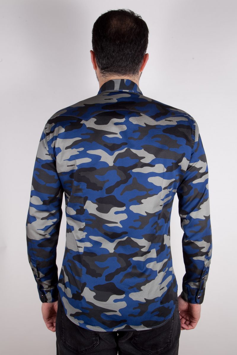 Shirt with camouflage print MARRADI-66-526-03