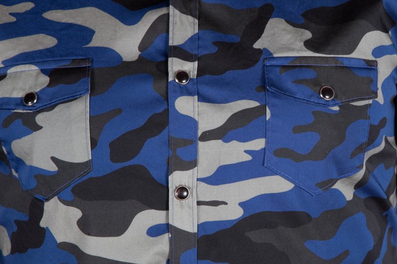 Camicia con stampa camouflage MARRADI-66-526-03