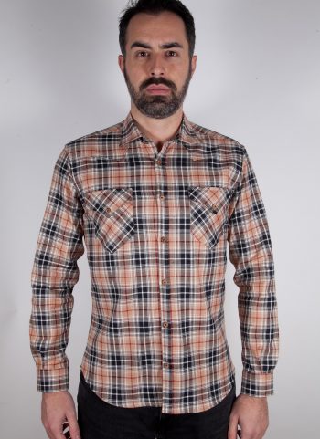 Camicia a quadri VAIANO-95F-573-01