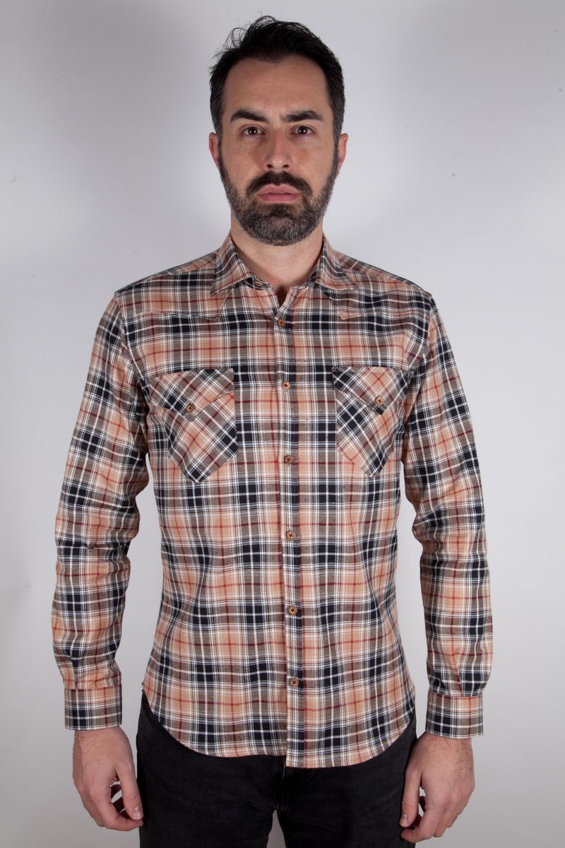 Camicia a quadri VAIANO-95F-573-01