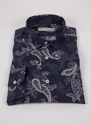 Camicia con stampa cachemire FIRENZE-73-531-01