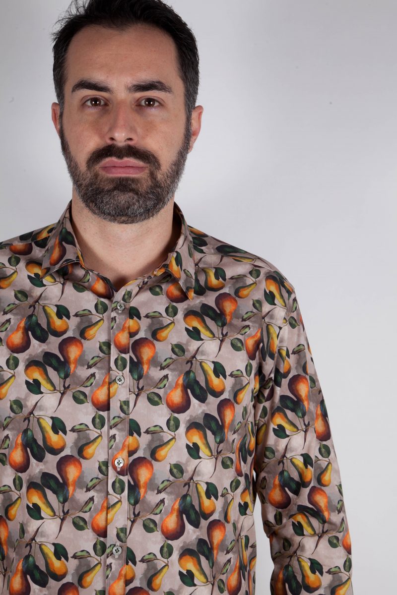 Shirt with fruit print PISA-66F-536-01