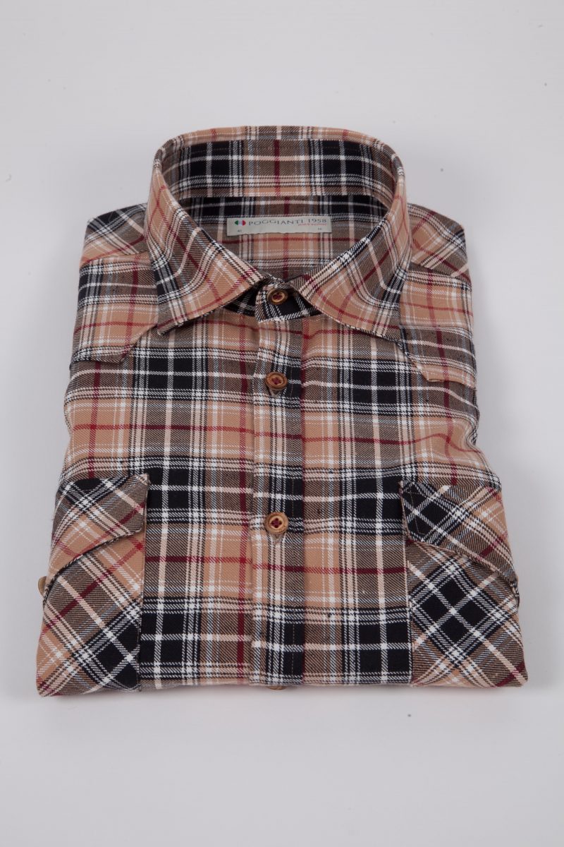 Camicia a quadri VAIANO-95F-573-01