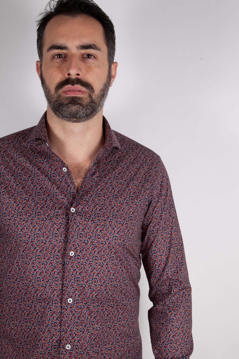 Shirt with print FIRENZE-62M-508-03