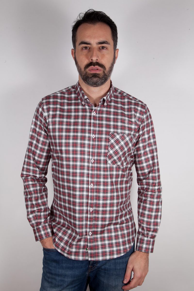 check shirt with pocket ARDENZA-64-574-01