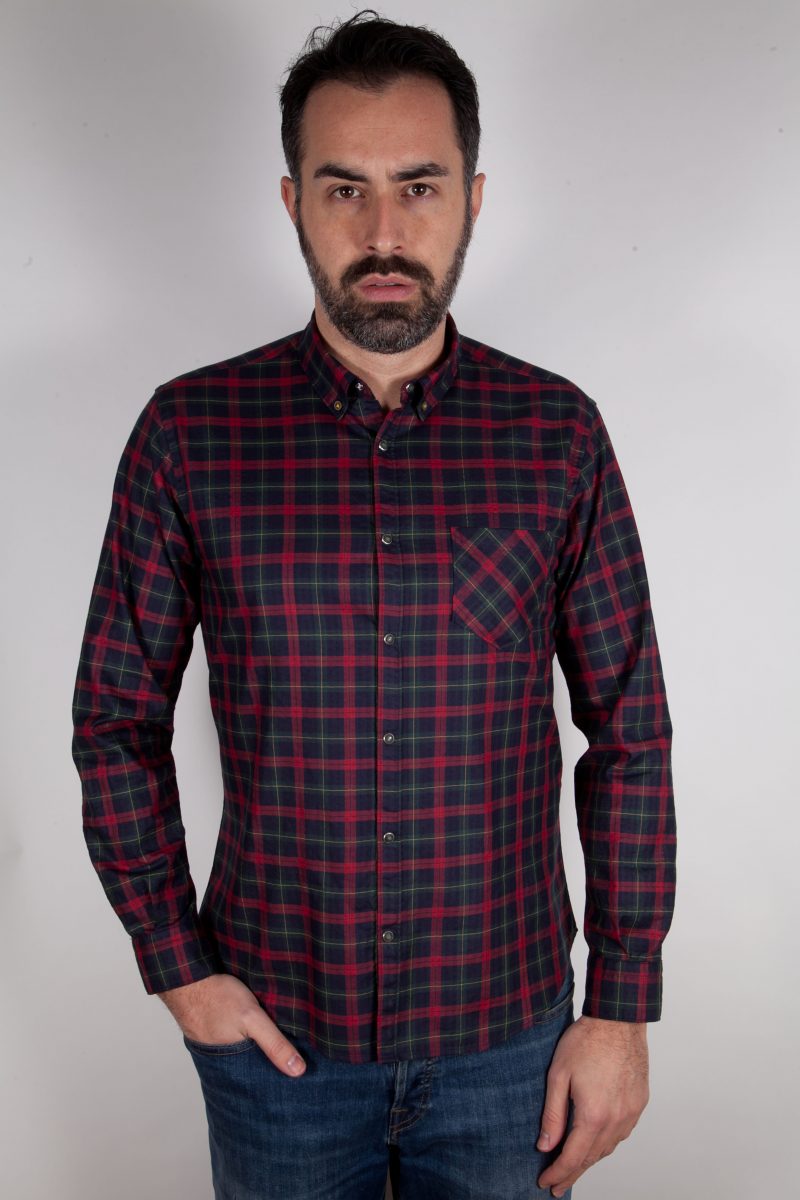 Check shirt with pocket ARDENZA-64-574-03