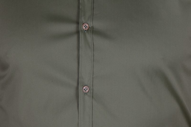 Stretch shirt with french collar in plain color PRACCHIA-62M-500-03