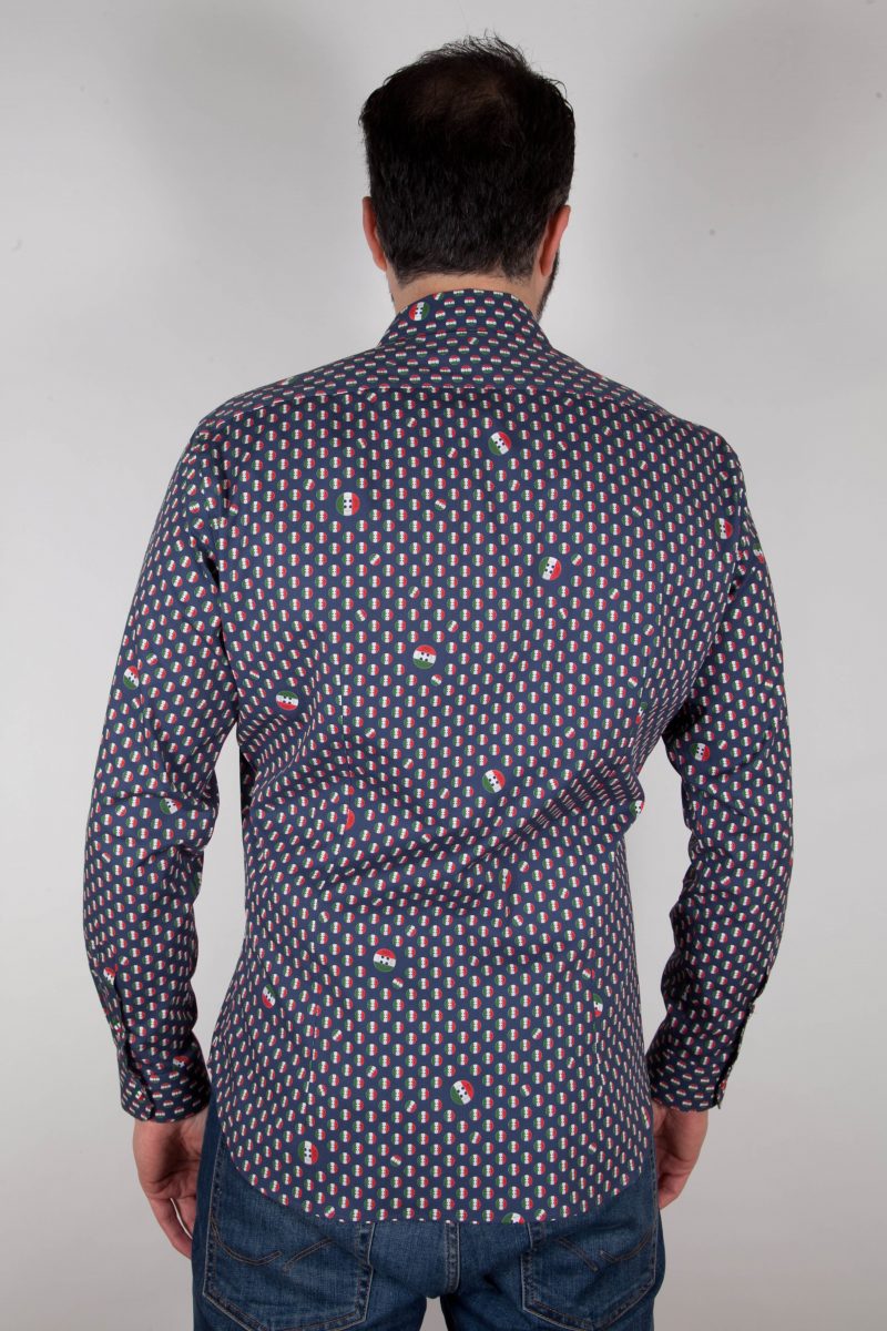 Shirt with print PISA-31F-524-01