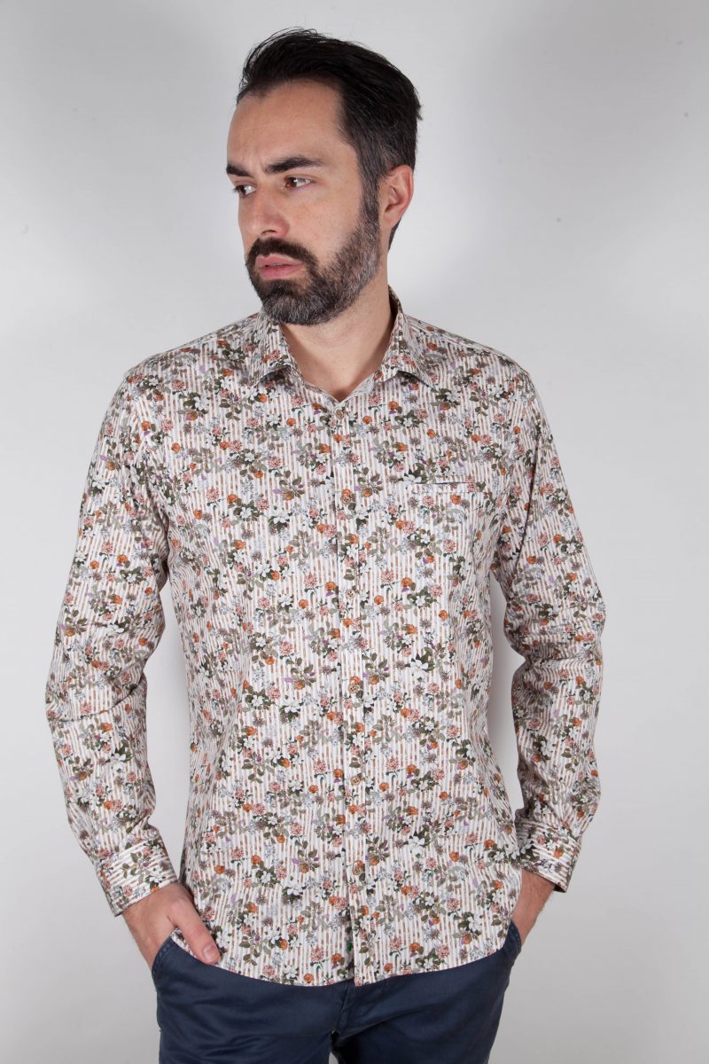 Fantasy shirt with french collar