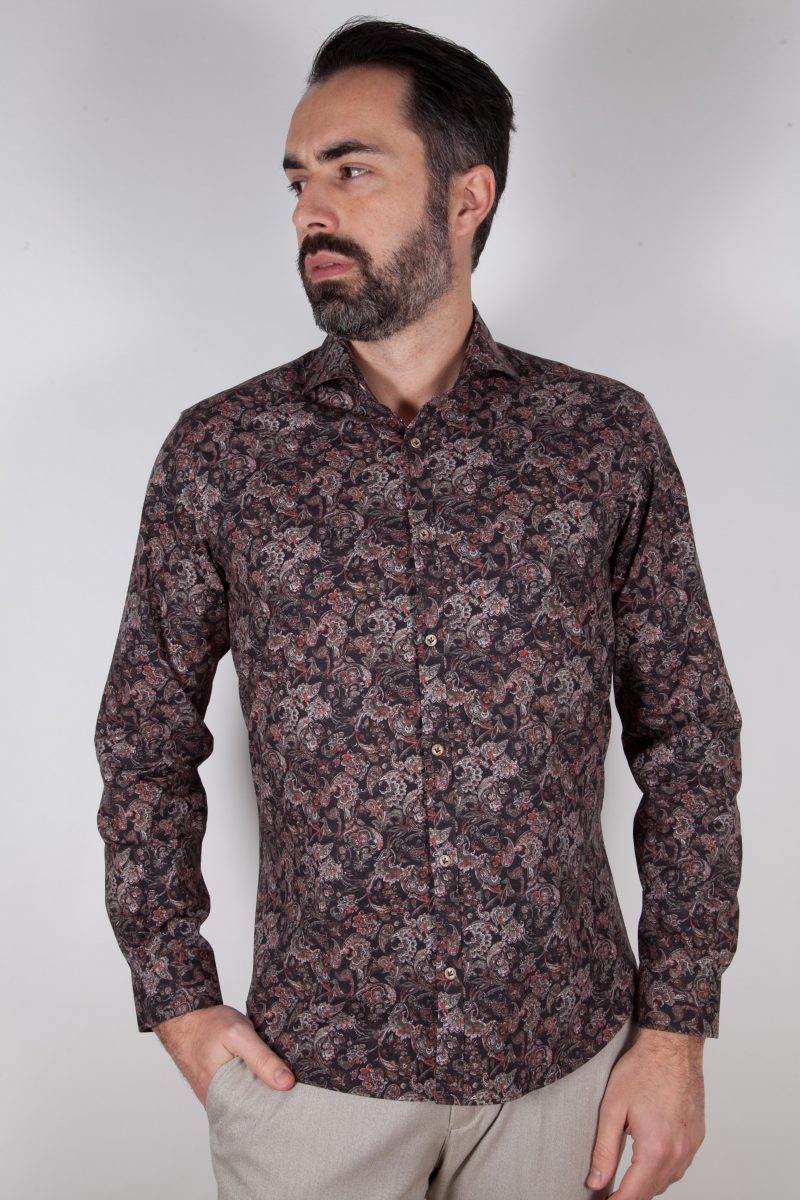 Shirt with print PISA-31F-549-01