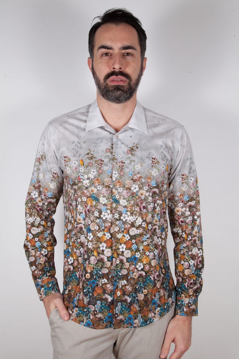 Fantasy shirt with french collar