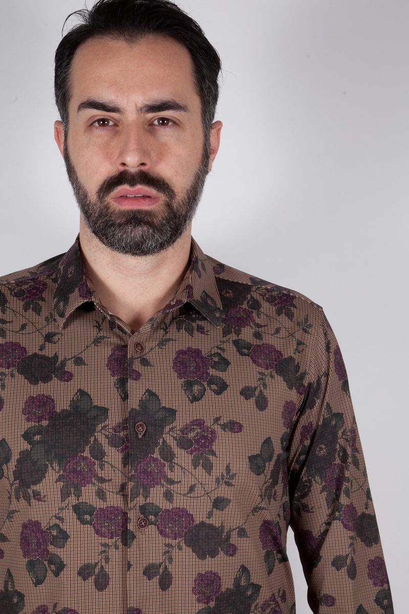 Fantasy shirt with french collar