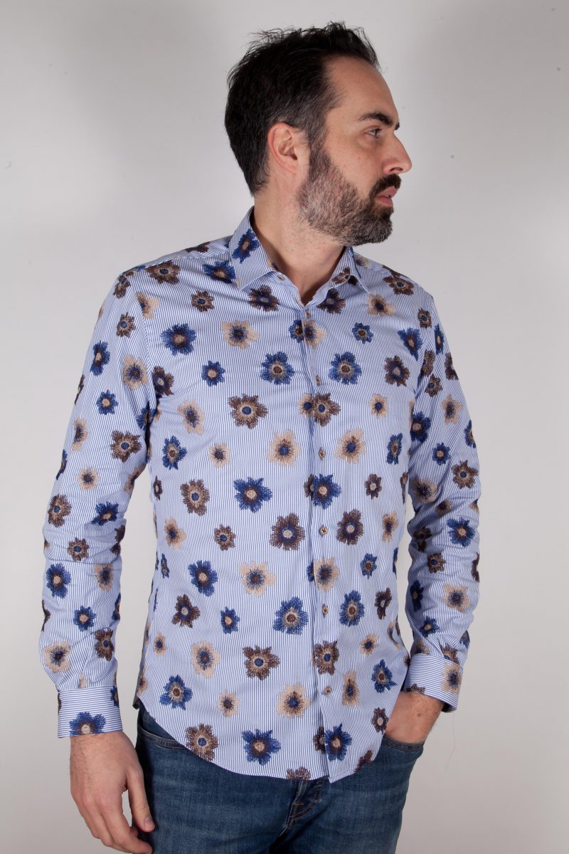 Camicia Con Ricami FIRENZE-73F-613