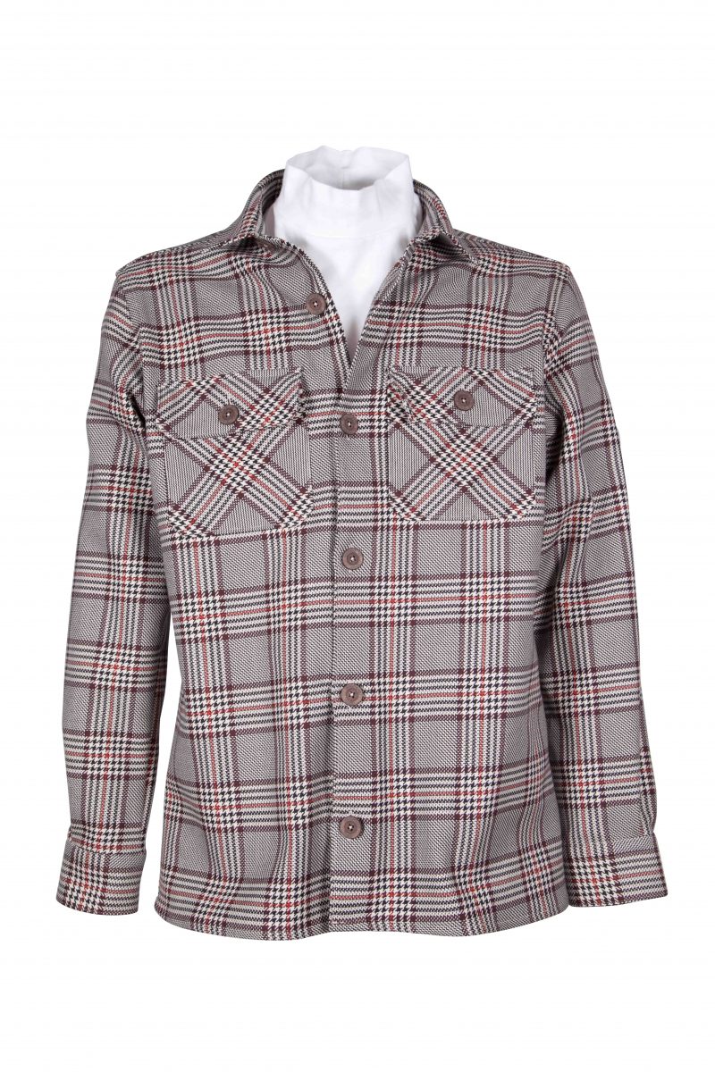 Oversize men's jacket shirt VOLTERRA-66F-201-01