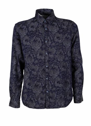 Camicia uomo in Denim Jacquard LEGOLI-66-235-01