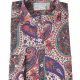 Men's stretch shirt with Paisley print PISA-31F-161-01