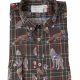 Camicia uomo stretch con stampa animali PISA-64-175-03