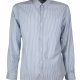 Men's striped shirt in REDA merino wool PISA-64-117-01