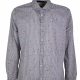 Camicia uomo stretch con stampa righe e fiori GIOVI-62M-135-01