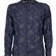 Men's Denim Shirt with Embroidery FIRENZE-31W-249-01