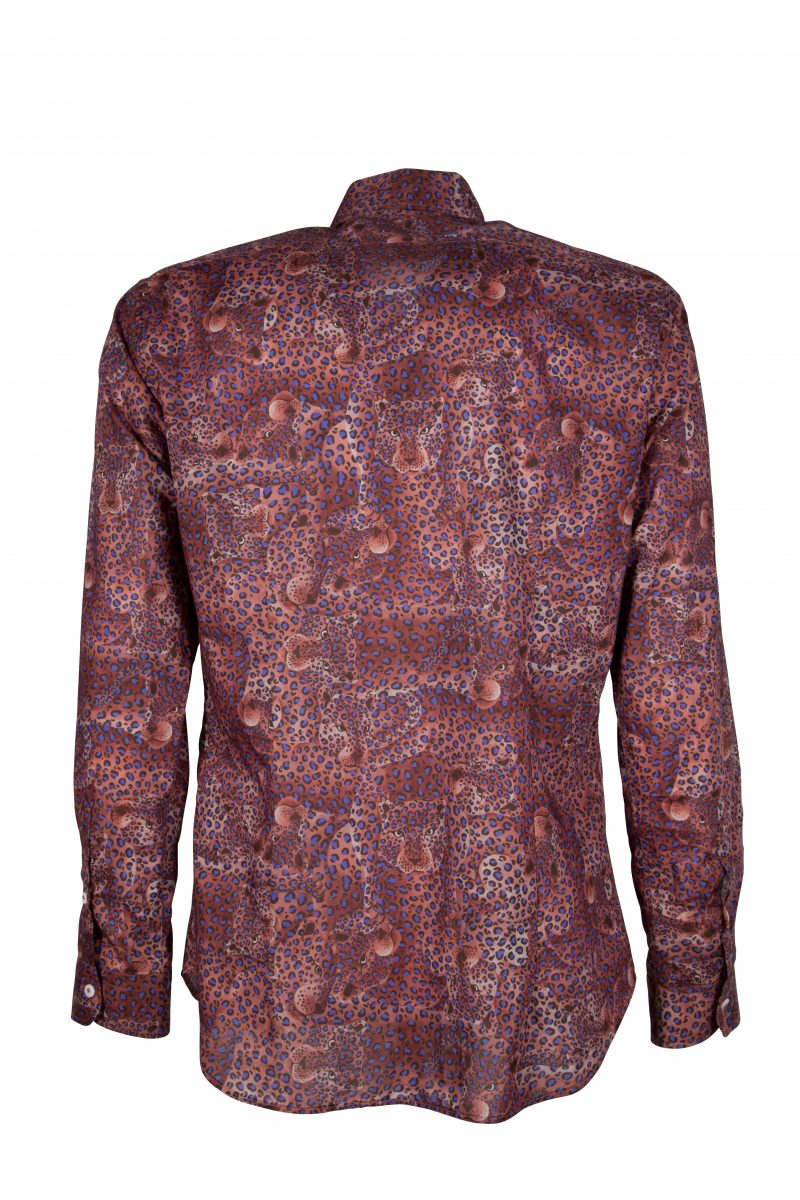 Men's patterned shirt in LIBERTY LONDON cotton PISA-60F-155-01