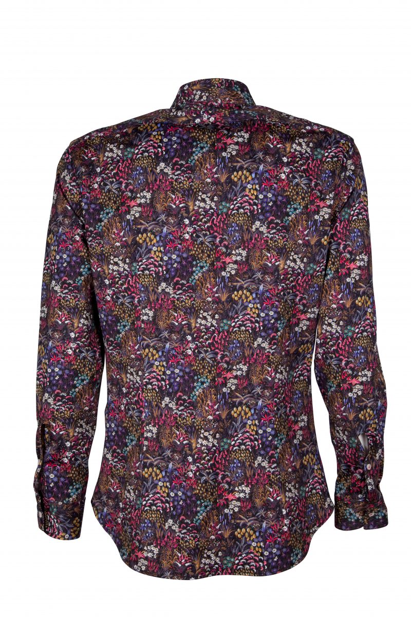 Active shirts for men in floral pattern ACTIVE-73-190-01