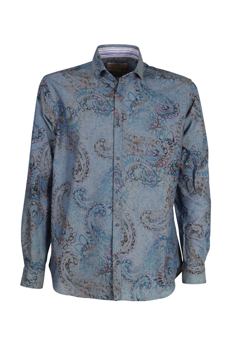 SPRING SUMMER 2024 MEN'S SHIRT AREZZO-62F-207