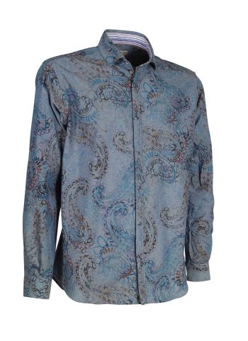 SPRING SUMMER 2024 MEN'S SHIRT AREZZO-62F-207