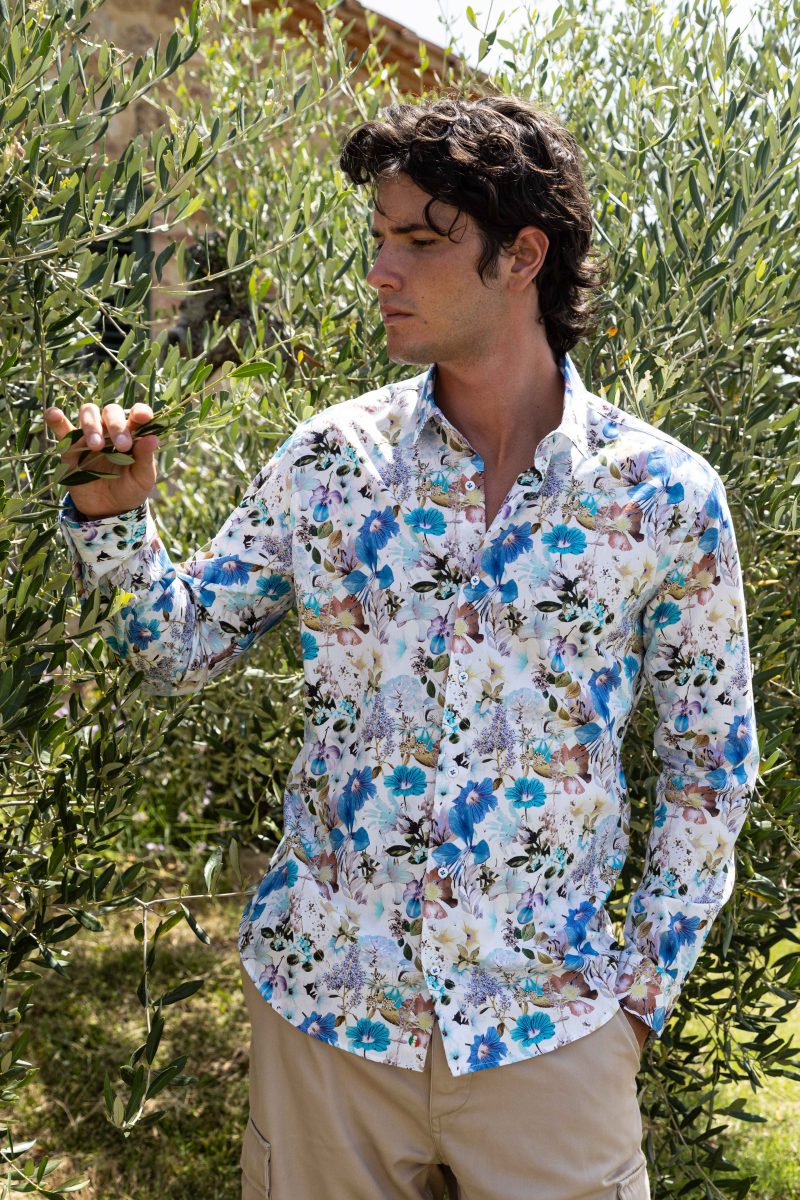 Camicia uomo spring summer 24  FIRENZE-73F-130