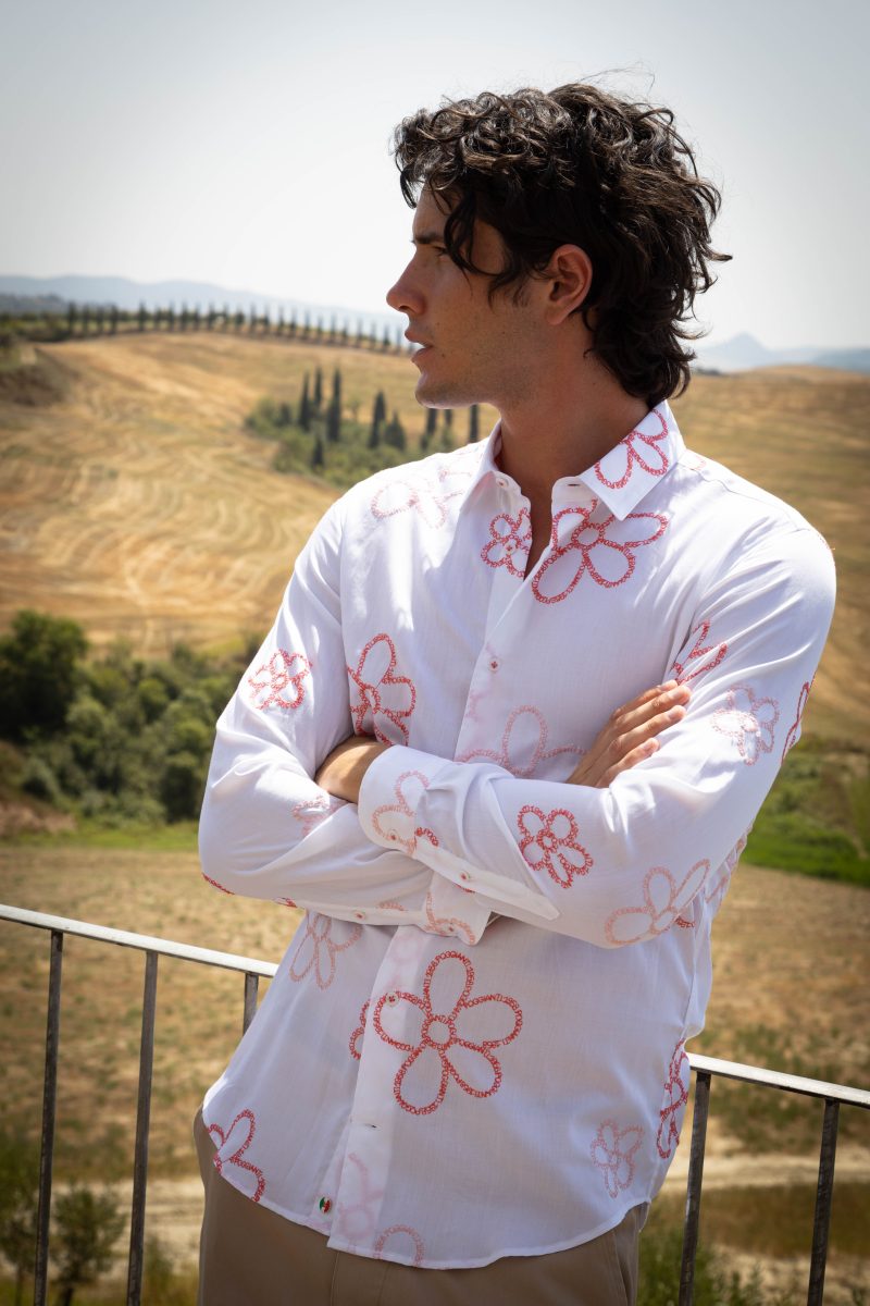 Camicia uomo spring summer 24   FIRENZE-66F-241