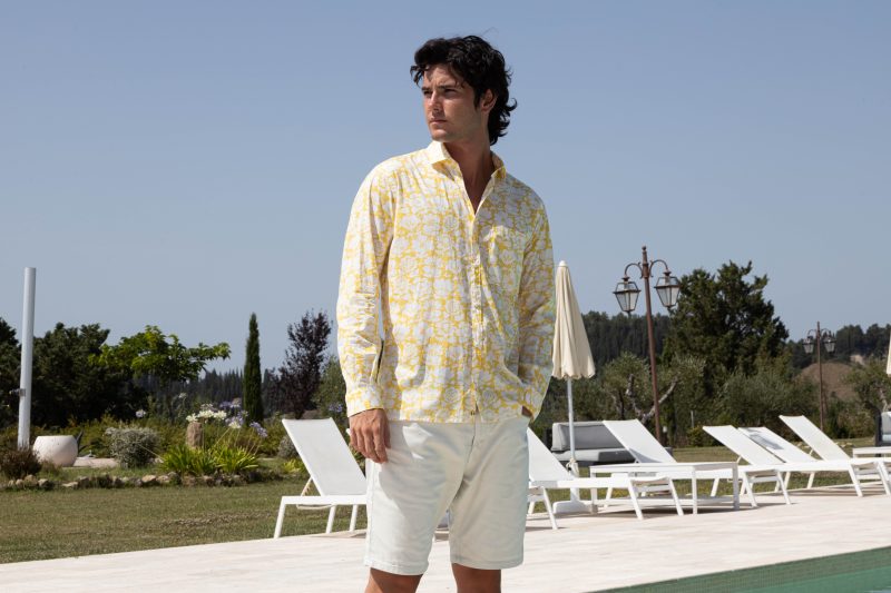 Camicia uomo spring summer 24   PEROLLA-62F-119