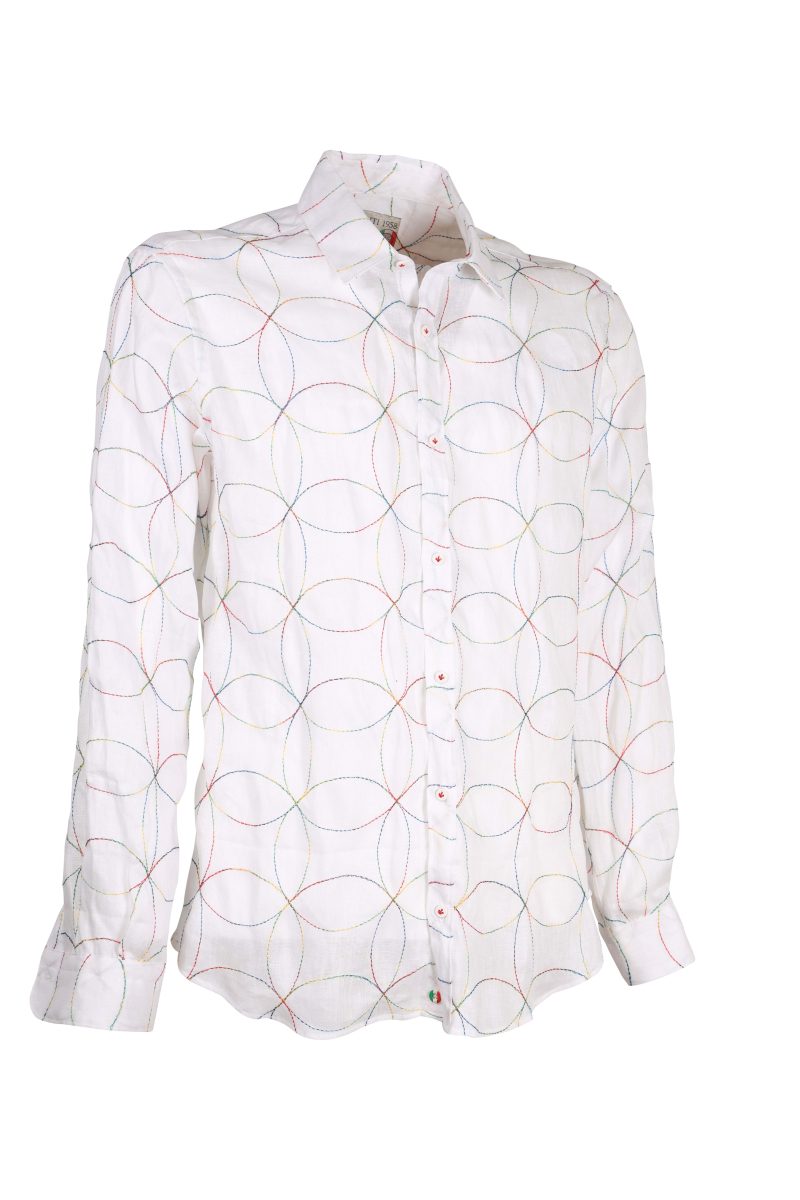 Camicia uomo spring summer 24  PISA-66F-232