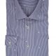 Camicia righe bianco/blu Collo Classico